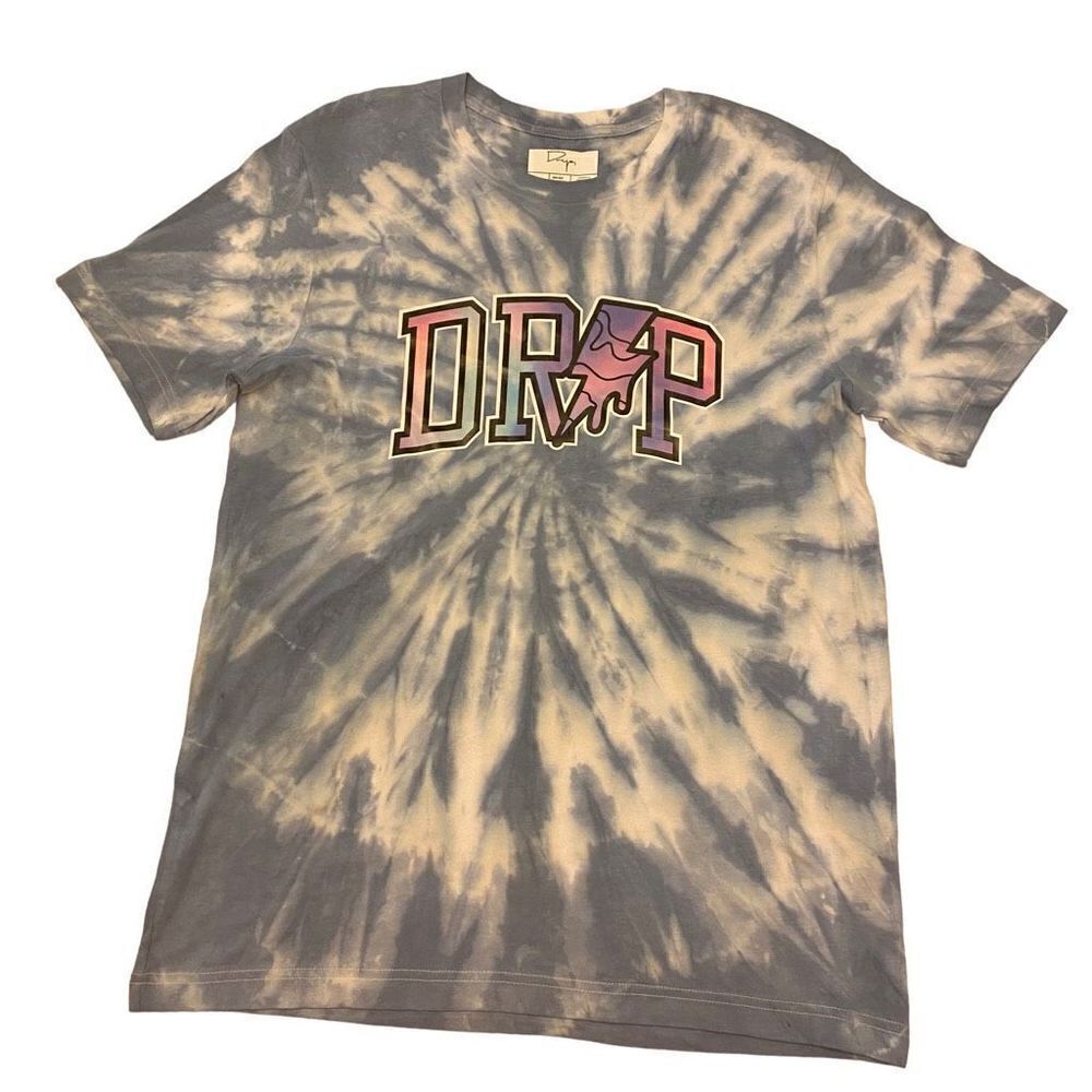 Drip (now Waves Never Die) Size L‎ Tie Dye Tee Shirt - Indie Atlanta designer